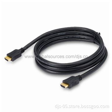 HDMI High-speed Cable with Tinned and Sliver-plated Copper Conductor